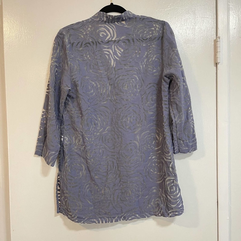 Cut loose button up shirt - Picture 4 of 5